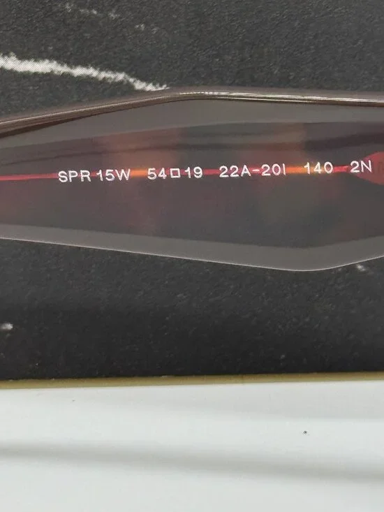 NEW PRADA PR15WS 22A20I SUNGLASSES HAVANA WOMEN PR 15WS 22A20I, SPR 15W 22A20I - Picture 9 of 11